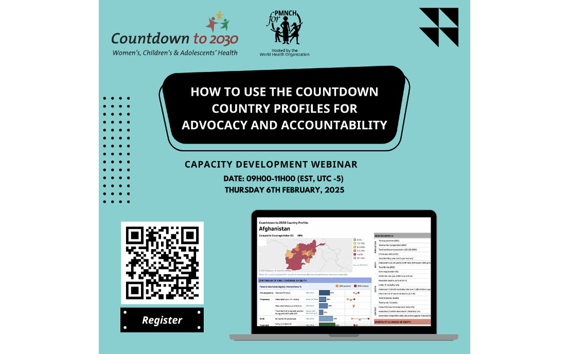 Capacity Development Webinar: How to Use the Countdown Country Profiles ...